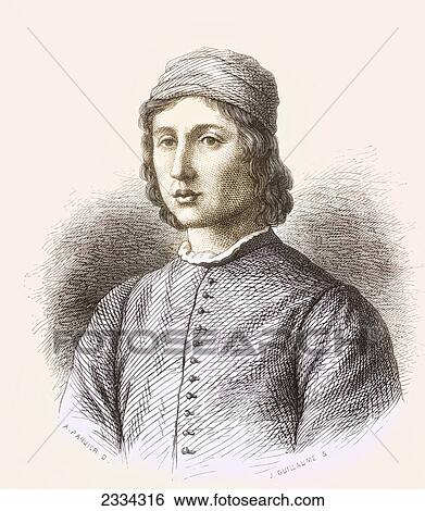 Masaccio, Born Tommaso Di Ser Giovanni Di Simone, 1401 1428. Artist Of The Quattrocento Period Of The Italian Renaissance. From Histoire Des Peintres, ÉCole Florentine, Published 1876 View Large Photo Image Stock Photograph - Masaccio, Born Tommaso Di Ser Giovanni Di Simone, 1401 1428. Artist Of The Quattrocento Period Of The Italian Renaissance. From Histoire Des Peintres, ÉCole Florentine, Published 1876. Fotosearch