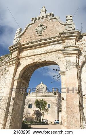 Stock Photo - MASSERIA FARM HOUSE APULIA ITALY. Fotosearch