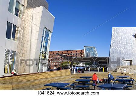 Picture - Mathew And Marcia Simons Theatre; Central Wharf, Boston, Massachusetts, Usa. Fotosearch