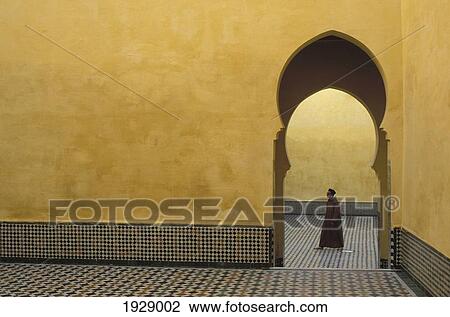 Mauoleum Of Moulay Ismail View Large Photo Image Stock Image - Mauoleum Of Moulay Ismail. Fotosearch