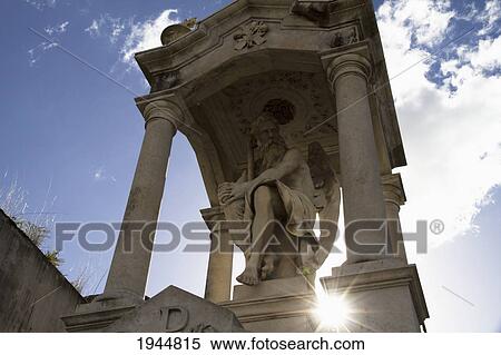 Stock Photography - Mausoleum at the Cementerio de la Recoleta, Buenos Aires, Capital Federal, Argentina. Fotosearch