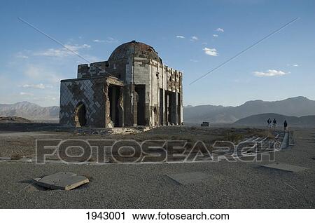 Stock Image - Mausoleum Of King Mohammad Nadir Shah (King Of Afghanistan From 1925 To 1933) On The Tapa Maranjan Ridge In Kabul,, Afghanistan. Fotosearch