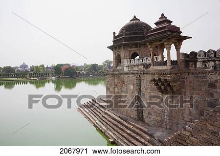 Stock Image - Mausoleum Of Sher Shah, Sasaram, Bihar, India. Fotosearch