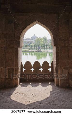 Stock Photo - Mausoleum Of Sher Shah, Sasaram, Bihar, India. Fotosearch