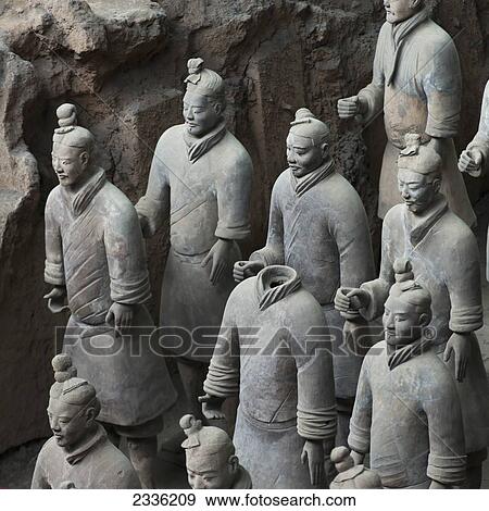 Mausoleum Of The First Qin Emperor; Xi'an, Shaanxi, China View Large Photo Image Stock Photo - Mausoleum Of The First Qin Emperor; Xi'an, Shaanxi, China. Fotosearch