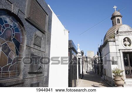 Mausoleums at Cementerio de la Recoleta, Buenos Aires, Capital Federal, Argentina View Large Photo Image Stock Image - Mausoleums at Cementerio de la Recoleta, Buenos Aires, Capital Federal, Argentina. Fotosearch