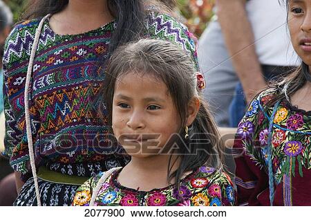 Maya Girl, Antigua, Sacatep View Large Photo Image Stock Image - Maya Girl, Antigua, Sacatep. Fotosearch