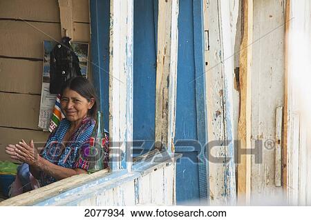 Maya Woman At An Eatery, Panajachel, Solol View Large Photo Image Picture - Maya Woman At An Eatery, Panajachel, Solol. Fotosearch
