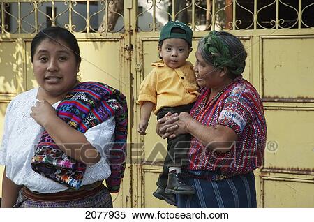 Maya Women And Boy, Panajachel, Solol View Large Photo Image Stock Photography - Maya Women And Boy, Panajachel, Solol. Fotosearch