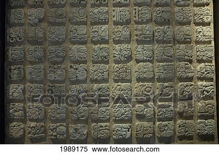 Mayan Glyphs, Alberto Ruz Lhuillier Site Museum, Palenque, Chiapas, Mexico View Large Photo Image Stock Photography - Mayan Glyphs, Alberto Ruz Lhuillier Site Museum, Palenque, Chiapas, Mexico. Fotosearch