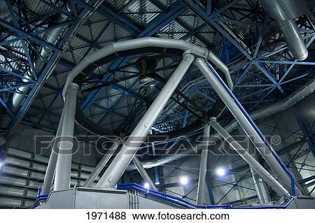 Mechanical Structure Of Moon Unit Telescope 2, Belonging To The Very Large Telescope (Vlt) Operated By The European Southern Observatory On Cerro Paranal, Antofagasta Region, Chile View Large Photo Image Stock Photo - Mechanical Structure Of Moon Unit Telescope 2, Belonging To The Very Large Telescope (Vlt) Operated By The European Southern Observatory On Cerro Paranal, Antofagasta Region, Chile. Fotosearch