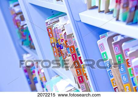 Medical Files In A Office View Large Photo Image Stock Photography - Medical Files In A Office. Fotosearch