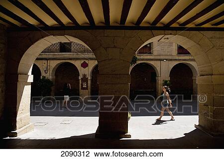 Medieval Arches In Laguardia, Basque Country, Spain View Large Photo Image Stock Image - Medieval Arches In Laguardia, Basque Country, Spain. Fotosearch