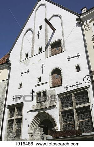 Stock Photograph - Medieval Merchant House. Fotosearch