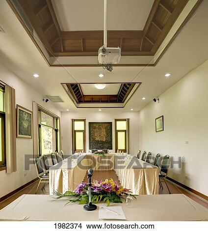 Meeting Room In Horizon Village Resort And Convention Center; Chiang Mai Thailand View Large Photo Image Picture - Meeting Room In Horizon Village Resort And Convention Center; Chiang Mai Thailand. Fotosearch