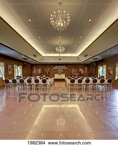 Picture - Meeting Room In Horizon Village Resort And Convention Center; Chiang Mai Thailand. Fotosearch