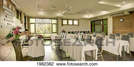 Stock Image - Meeting Room In Horizon Village Resort And Convention Center; Chiang Mai Thailand. Fotosearch