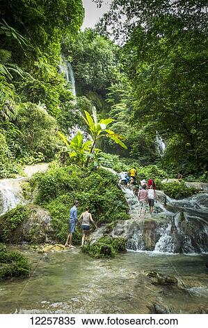 Mele Maat waterfall; Efate Island, Vanuatu View Large Photo Image Stock Photography - Mele Maat waterfall; Efate Island, Vanuatu. Fotosearch