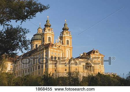 Stock Photography - Melk Abbey (Stift Melk), Melk, Austria. Fotosearch
