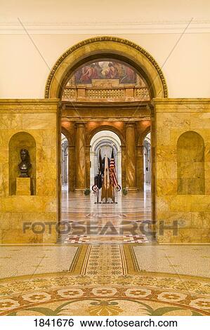 Memorial Hall In Massachusetts State House; Boston, Massachusetts, Usa View Large Photo Image Stock Photograph - Memorial Hall In Massachusetts State House; Boston, Massachusetts, Usa. Fotosearch