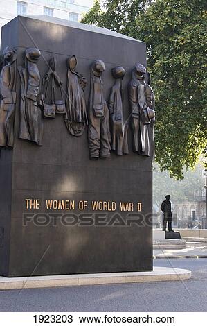Memorial To The Woman Of World War Two, Whitehall, Westminster, London, England, Uk View Large Photo Image Stock Image - Memorial To The Woman Of World War Two, Whitehall, Westminster, London, England, Uk. Fotosearch