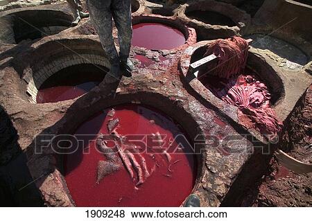 Men Standing By Tanneries, Medina, Fes, Morocco View Large Photo Image Stock Photo - Men Standing By Tanneries, Medina, Fes, Morocco. Fotosearch