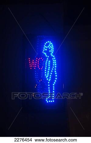 Picture - Men's toilet sign; Thailand. Fotosearch