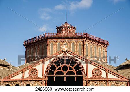 Stock Image - Mercat de Sant Antoni; Barcelona, Catalonia, Spain. Fotosearch