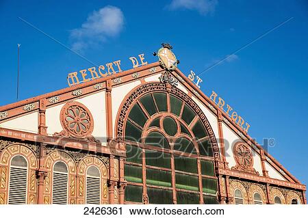 Stock Image - Mercat de Sant Antoni; Barcelona, Catalonia, Spain. Fotosearch