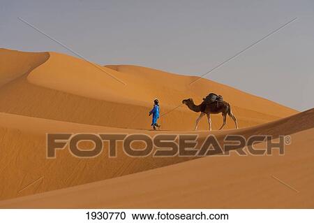 Merzouga, Morocco. View Large Photo Image Stock Image - Merzouga, Morocco.. Fotosearch
