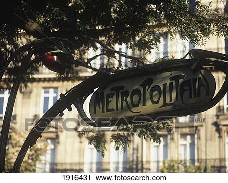 Metro Sign View Large Photo Image Stock Image - Metro Sign. Fotosearch