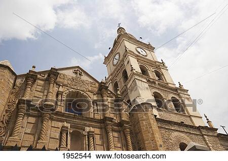 Picture - Metropolitan Cathedral, Cochabamba, Bolivia. Fotosearch