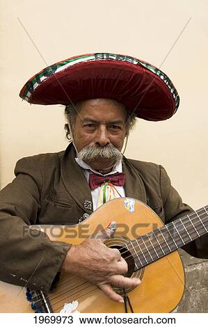 Mexico, Guanajuato, City Of Guanajuato, Mexican Troubadour. View Large Photo Image Stock Image - Mexico, Guanajuato, City Of Guanajuato, Mexican Troubadour.. Fotosearch