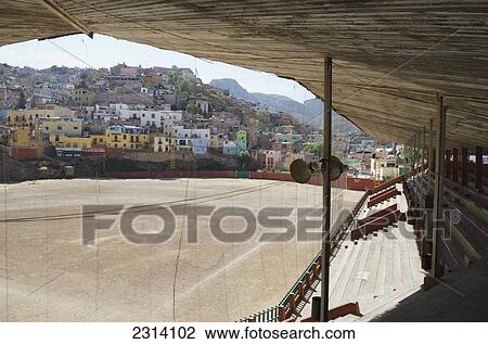 Mexico, Guanajuato, Guanajuato, View of empty baseball stadium View Large Photo Image Stock Image - Mexico, Guanajuato, Guanajuato, View of empty baseball stadium. Fotosearch