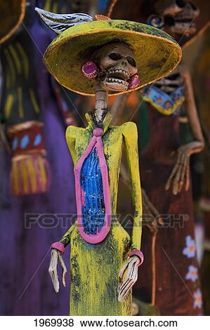 Mexico, Guanajuato, San Miguel De Allende, Skeletal Figurine For Sale. View Large Photo Image Stock Photo - Mexico, Guanajuato, San Miguel De Allende, Skeletal Figurine For Sale.. Fotosearch