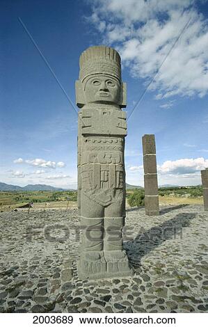 Mexico, Toltec Ruins Of Tula, Closeup Of An Ancient Stone Sculpture. View Large Photo Image Stock Photo - Mexico, Toltec Ruins Of Tula, Closeup Of An Ancient Stone Sculpture.. Fotosearch
