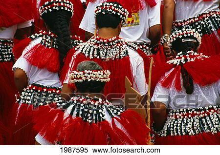 Micronesia, Northern Marianas, Dancers In Traditional Costume, View From Behind View Large Photo Image Stock Photography - Micronesia, Northern Marianas, Dancers In Traditional Costume, View From Behind. Fotosearch