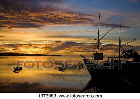 Micronesia, Sunrise At Manta Ray Bay Hotel; Island Of Yap View Large Photo Image Stock Image - Micronesia, Sunrise At Manta Ray Bay Hotel; Island Of Yap. Fotosearch