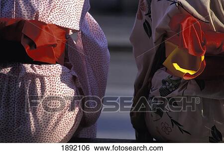 Stock Photograph - Midsection Of Geisha. Fotosearch