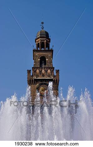Milan, Castle Sforzesco, Italy View Large Photo Image Stock Photo - Milan, Castle Sforzesco, Italy. Fotosearch