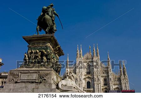 Picture - Milan Cathedral, Lombardy, Italy. Fotosearch