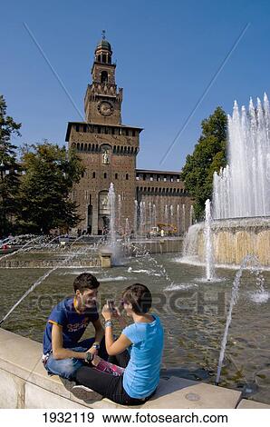 Milan, Italy View Large Photo Image Stock Photo - Milan, Italy. Fotosearch