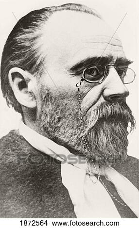 Picture - ? mile Fran? ois Zola, 1840 To 1902. French Writer. From A 19Th Century Photograph.. Fotosearch