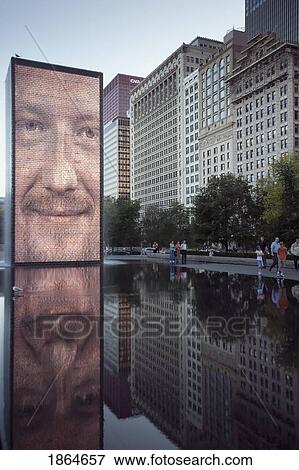 Millennium Park, Chicago, Illinois, Usa View Large Photo Image Stock Photo - Millennium Park, Chicago, Illinois, Usa. Fotosearch
