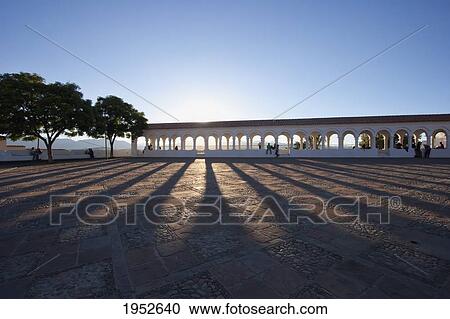 Stock Image - Mirador de la Recoleta, Sucre, Chuquisaca Department, Bolivia. Fotosearch