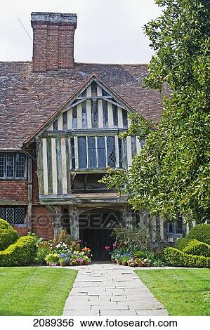 Stock Photograph - Mock Tudor House; Northium, East Sussex, England. Fotosearch