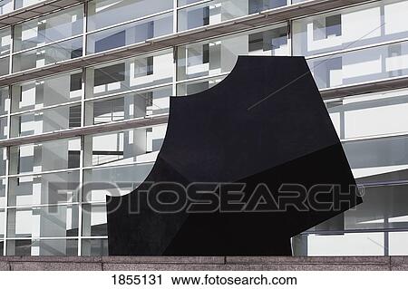 Stock Image - Modern Art Sculpture, Barcelona, Spain. Fotosearch