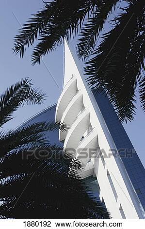 Modern Building And Palm Trees View Large Photo Image Stock Image - Modern Building And Palm Trees. Fotosearch
