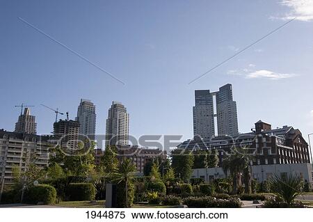 Stock Photography - Modern buildings in Puerto Madero, Buenos Aires, Capital Federal, Argentina. Fotosearch