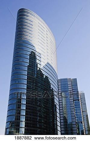 Stock Image - Modern Buildings In Shinagawa. Fotosearch
